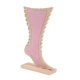 thumbnail image 2 of Tablero de exhibición de joyas, soporte de cadena, soporte portátil para collares y colgantes Rosa, 2 of 9