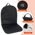 thumbnail image 4 of XiongXiong Heated Seat Covers, 2 Pack Portable Automotive Heated Seat Cushion, Universal 12V Heating Warmer Pad for Cars, Trucks, SUVs, 40-70℃, Black, 4 of 12