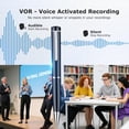thumbnail image 6 of 64GB Digital Voice Recorder, Audio Recorder Pen with 25H Battery Life, Playback & Voice Activation Recording Device, Voice Activated Recorder with AI Noise Reduction for Lectures/Meetings/Interviews, 6 of 10