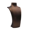 thumbnail image 1 of Necklace Bust Display Rack Jewelry Pendant Chain Display Holder Womens Neck Jewelry Organizer Stand Holder Rack Gold 13.5x26cm, 1 of 6