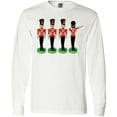 thumbnail image 3 of Inktastic Christmas Dabbing Tin Soldier Long Sleeve T-Shirt, 3 of 5