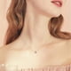thumbnail image 5 of Cadena de letras de plata 925, collar de platino de la A a la Z/18k con colgante de letra con joyero para mujeres y niñas, 5 of 5