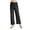 Black, variant on Kids Girls Jazz Modern Street Dancewear Shiny Sequin Hip Hop Dance Flared Trousers Pants Hot Pink 10