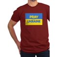 thumbnail image 1 of CafePress - Pray For Ukraine T Shirt - Men's Fitted T-Shirt, 1 of 1