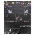 thumbnail image 4 of Graduation Photo Prop Printing School Writing Blackboard Message Board Rectangular Erasable Text 1Set, 4 of 4