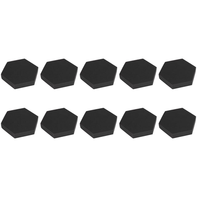 Paneles hexagonales de amortiguación de sonido 10 piezas NikouMX