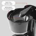 thumbnail image 2 of Elite Cuisine Black 5-Cup Coffeemaker, 2 of 3
