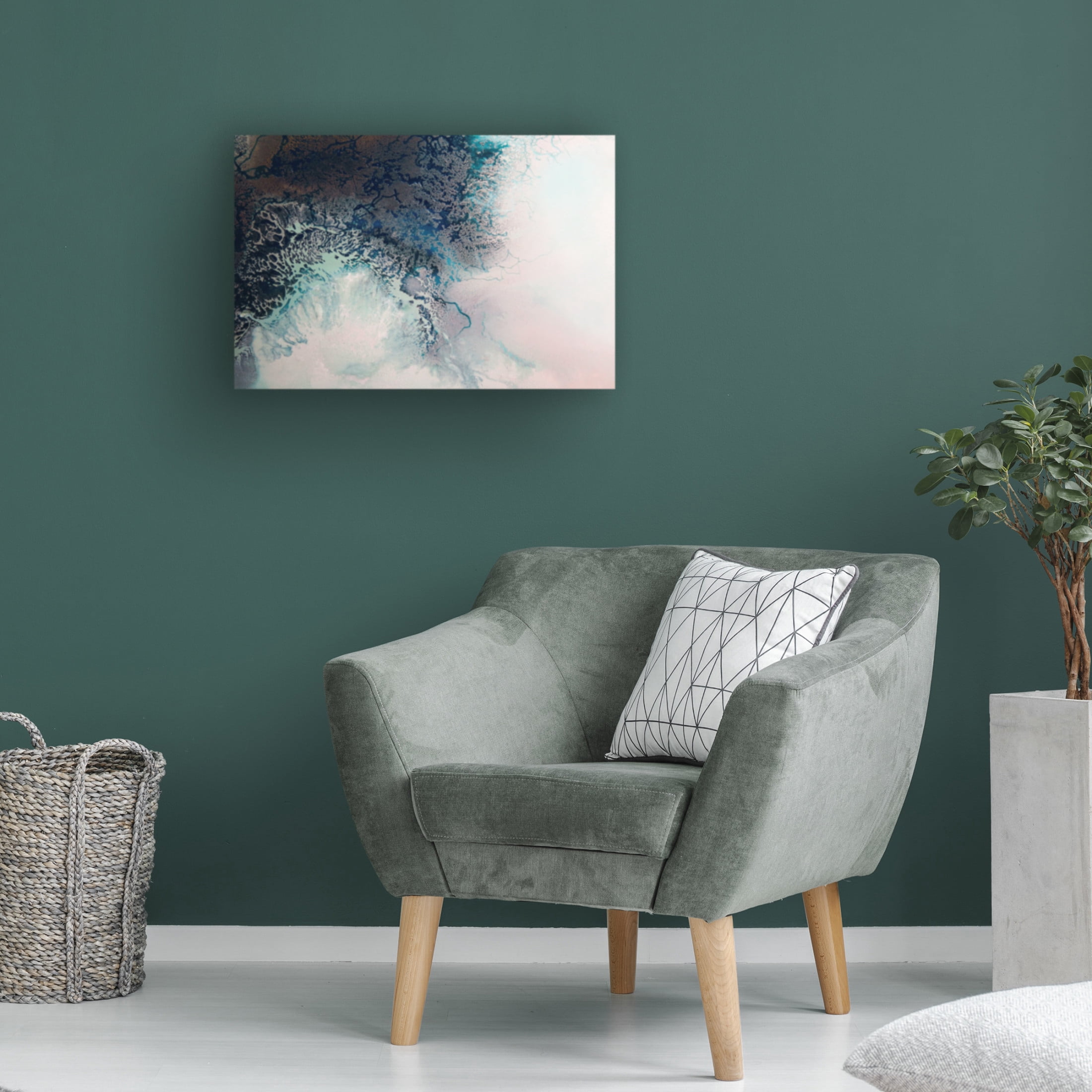 Canvas Wall Art - Petra Meikle de Vlas 'Intricacy' Wall Art for Living Room, Bedroom, or Office Décor by Trademark Fine Art - 19 x 12 Inches