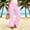 A44 Hot Pink, variant on Women's Casual Wide Leg Pants Striped Loose Fit Flowy Trousers with Pockets Elastic High Waisted Lounge Pants Lightweight Comfortable Everyday Wear Summer Beach Vacation