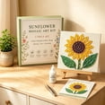 thumbnail image 4 of GWAAMB Watering Can Art Kit, Floral DIY Bead Set with Sunflower, 0.17 fl oz, Sea Glass Mosaic Craft for Home Decor, Gift for Adults and Teens, A, 4 of 6