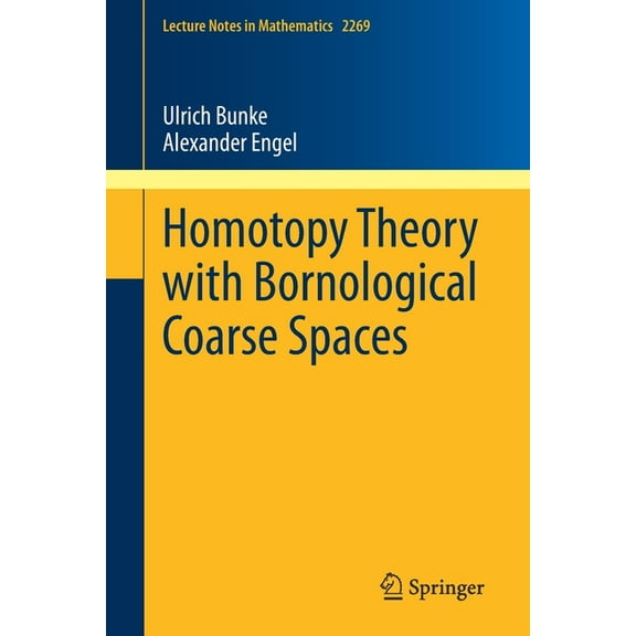 Lecture Notes in Mathematics Homotopy Theory with Bornological Coarse Spaces, Book 2269, (Paperback)