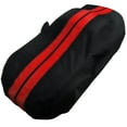 thumbnail image 4 of t 302016-2023 Mazda MX-5 Miata Indoor/Outdoor Car Cover - Ultraguard Plus Water Resistant 300 Denier Protection - Custom Fit Black with Red Stripes, 4 of 7