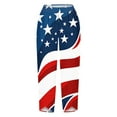 thumbnail image 5 of Hvot&aat Women's Harem Pants Red Galaxy Nebula Independence Day Printed Trousers High Waisted Jogger, 5 of 5