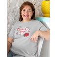 thumbnail image 2 of Mother's Day Flowers Shaped T-Shirt Women -Image by Shutterstock, Female 3X-Large, 2 of 4