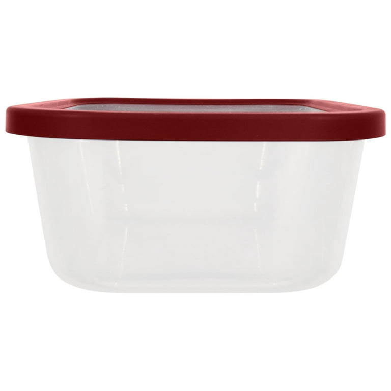 Microwave Safe Plastic Food Storage Containers, (Pack of 3), Red - Bed Bath  & Beyond - 32040780