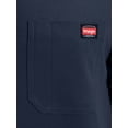 thumbnail image 4 of Wrangler Workwear Men's Long Sleeve Performance Work Pocket T-Shirt, Size S-5XL & LT-4XLT, 4 of 8