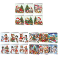 thumbnail image 1 of Tarjetas Felicitación Con Pintura Diamantes Navideñas Artísticas (perro Navidad) 6 Uds., 1 of 6