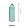 thumbnail image 3 of Jade Hexagonal en Cristal de Fluorite Naturelle Cristal Guérison, 3 of 4