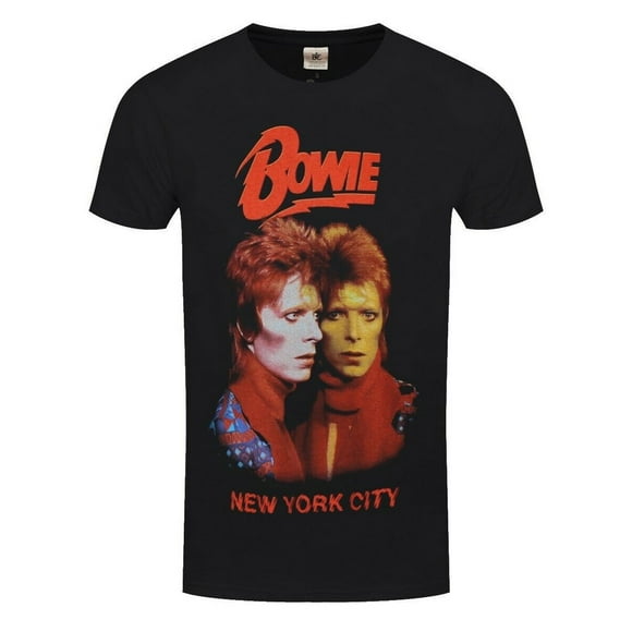 David Bowie T-Shirt Adulte de Ville de New York