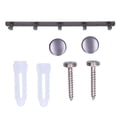 thumbnail image 3 of Coat Hook, Strong Bearing Capacity Row Hook Heavy Duty  For Bathroom For Kitchen For Closet, 3 of 8