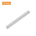 thumbnail image 3 of Uxcell 5Pcs Wire Diameter 0.02", OD 0.16", Free Length 1.77" 304 Stainless Steel Coil Mechanical Compressed Spring, 3 of 7