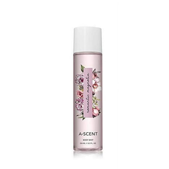 ASCENT  Romantic Magnolia Body Mist | Light Misting Spray Fragrance for Women, 8.0 Fl Oz/ 236ml