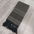 thumbnail image 2 of kaondbfi Women's Summer Travel Essentials Accessories Scarf for Women Arab Plaid Fringe Lightweight Scarf Cotton Head Neck Scarf with Tassel for Outdoor Camping Accessory Unisex, 2 of 4