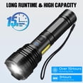 thumbnail image 3 of Linterna LED BERCOL de alto lumen, recargable, IPX7, paquete de 2, 3 of 9