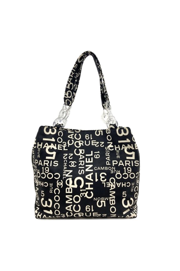 Pre-Owned Chanel By C Tote Bag Canvas Women's CHANEL