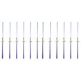 thumbnail image 1 of 12 pcs Graduation Tassels Decorative Double Color Tassels Graduation Hat Tassels (Blue + White) Random Style, 1 of 7