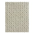 thumbnail image 2 of Unique Loom Trellis Shag Collection Area Rug - Ruth (10' x 13' Rectangle White and Black/Ivory), 2 of 10