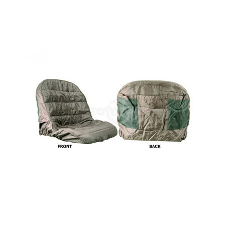Handy Seat - Tractor Seat Cover. Protects new seats and renews old seats. Handy back pockets. Protects seat against weather and UV Damages. Coated for Water Resistance. Fits a backrest up to 15