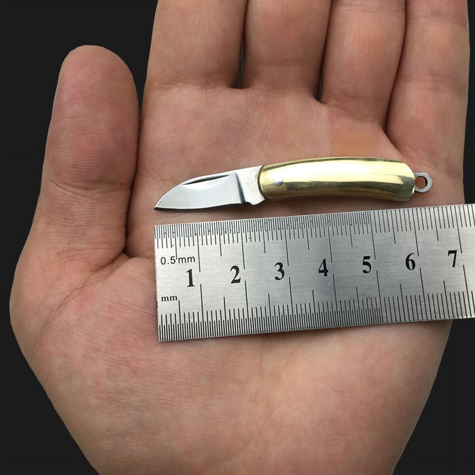 CondFun Mini Knife Keyring Multi-functional Small Pocket Folding Knife Keychain