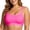 Hot Pink, variant on Bikini Tops for Women Color Block Adjustable Strap Plus Size Swimsuit Top Bathing Suit Tops