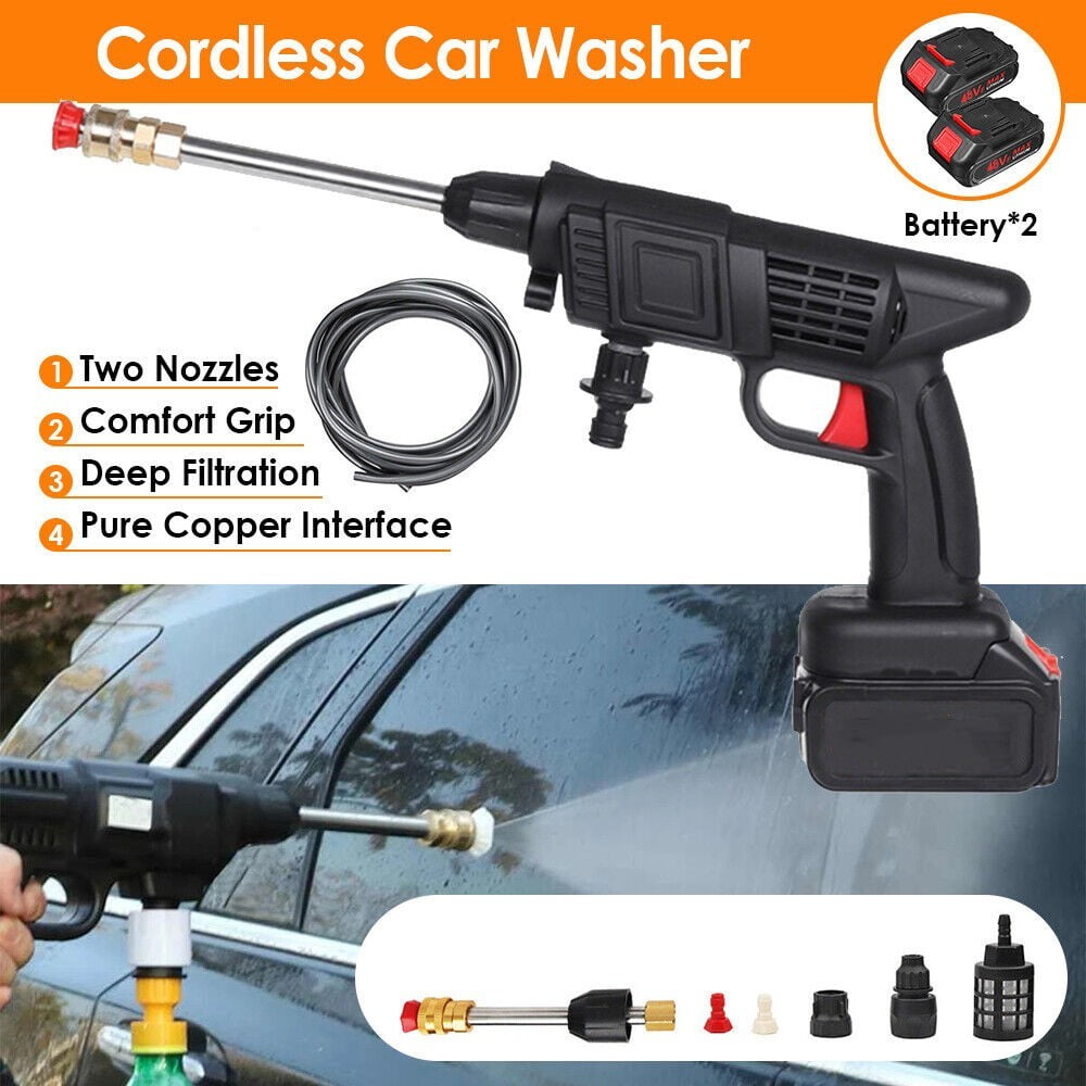 Cordless Pressure Washer Battery Powered, 48V Portable Pressure Washer