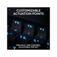 thumbnail image 5 of Logitech G PRO X TKL RAPID Tenkeyless Wired Gaming Keyboard With Magnetic Analog Switches, Rapid Trigger Mode, Adjustable Actuation, and Customizable RGB Lighting, Black - Cable Connectivity - USB, 5 of 11