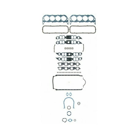 Fel-Pro 260-1081 Engine Gasket Set - Full - Muscle Car Series - Kit Fits select: 1970-1975 CHEVROLET MONTE CARLO, 1970-1976 CHEVROLET IMPALA