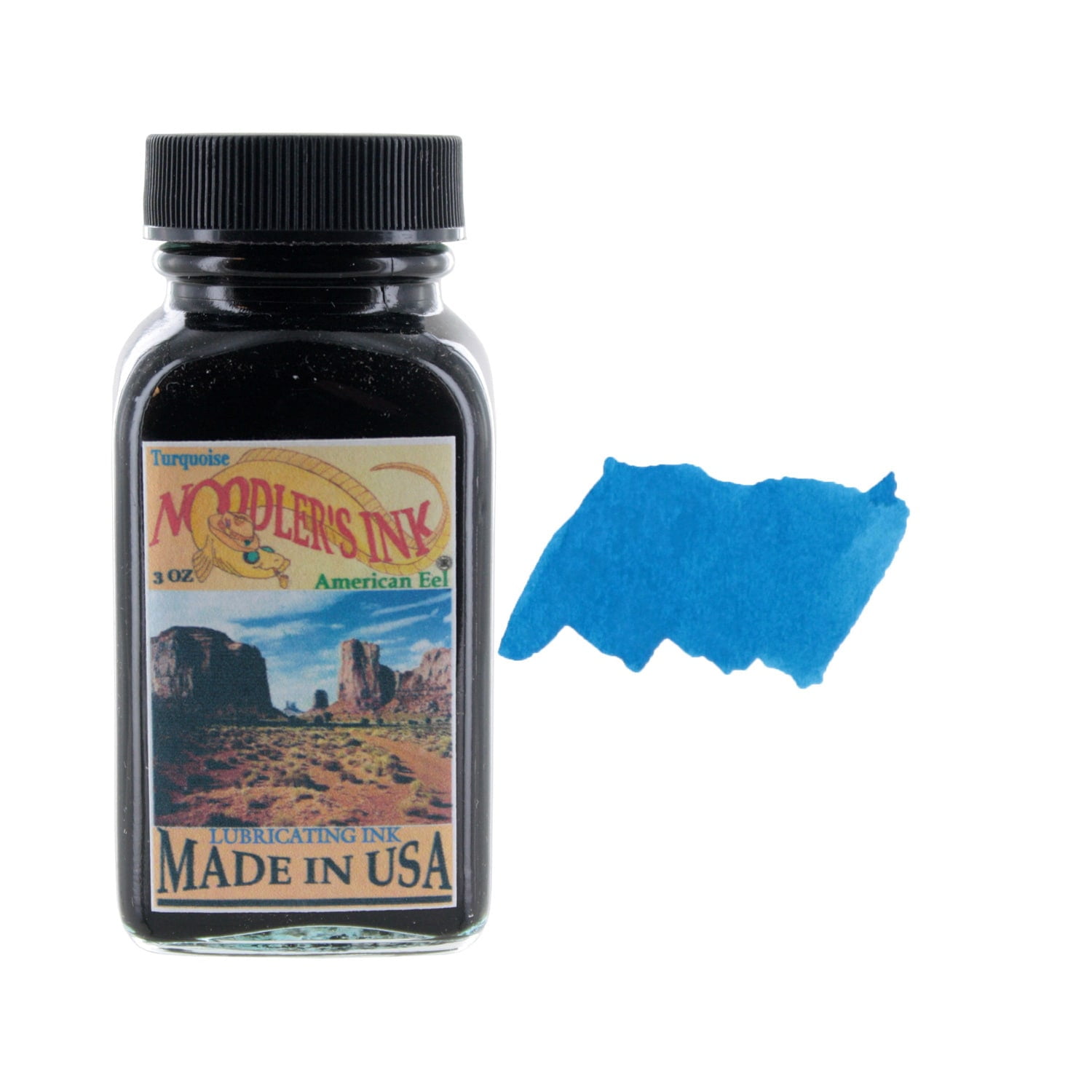 Ink Review - Noodler's Turquoise fountain pen ink — Inky Inspirations