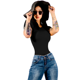 thumbnail image 1 of Player Mujer Texturizada Unitalla Casual Stretch Blusa Dama Top, 1 of 5