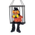 thumbnail image 3 of Statue de Spectre de Cage de Prisonnier Effrayant, Accessoire Photo, Jouet Squelette pour Style B, 3 of 9