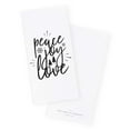 thumbnail image 2 of Peace, Joy, Love Christmas Kitchen Tea Towel, 2 of 5