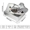 thumbnail image 4 of Hakka Commercial 5.5 L Multifunction Meat Bowl Cutter Mixer and Buffalo Chopper Food Processor, 4 of 12