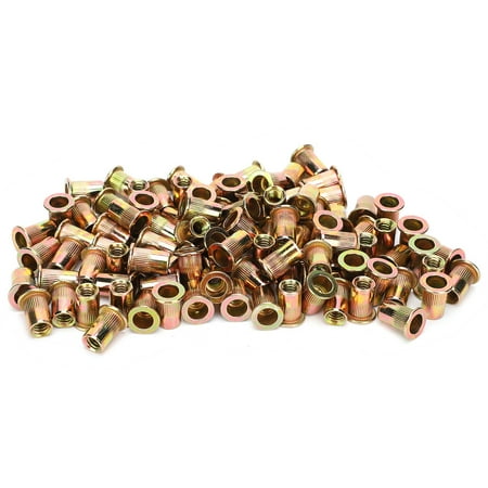 

Zinc Rivet Nut Carbon Steel Rivet Nut Inserts Nut Practical Simple Blind Rivet Nut Workshop Supplies For Repair Tools Repair Supplies Workshop Tools