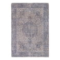 thumbnail image 5 of Unique Loom Chenille Jute Collection Area Rug - Amba (6' 1" x 9' Rectangle Blue/Ivory), 5 of 6