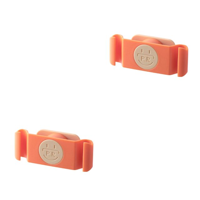 Advancent 4x Organizador de cables Soporte de cable para teclado de pared Enrollador de plástico Verde Type1 NO1