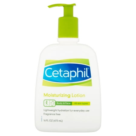 Cetaphil Fragrance Free Moisturizing Lotion, 16-Ounce Bottles