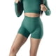 thumbnail image 2 of Sonducket Pantalones cortos sin costuras para mujer, Push Up, botín, Fitness, cintura alta, levantamiento de cadera, ropa elástica de secado Type2 NO2, 2 of 6