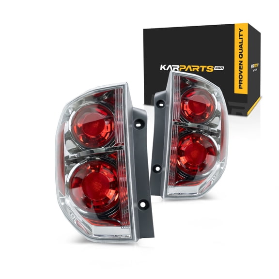 For Honda Pilot Tail Light Assembly Unit 2006 2007 2008 Pair Driver and Passenger Side DOT Certified For HO2800162   HO2801162