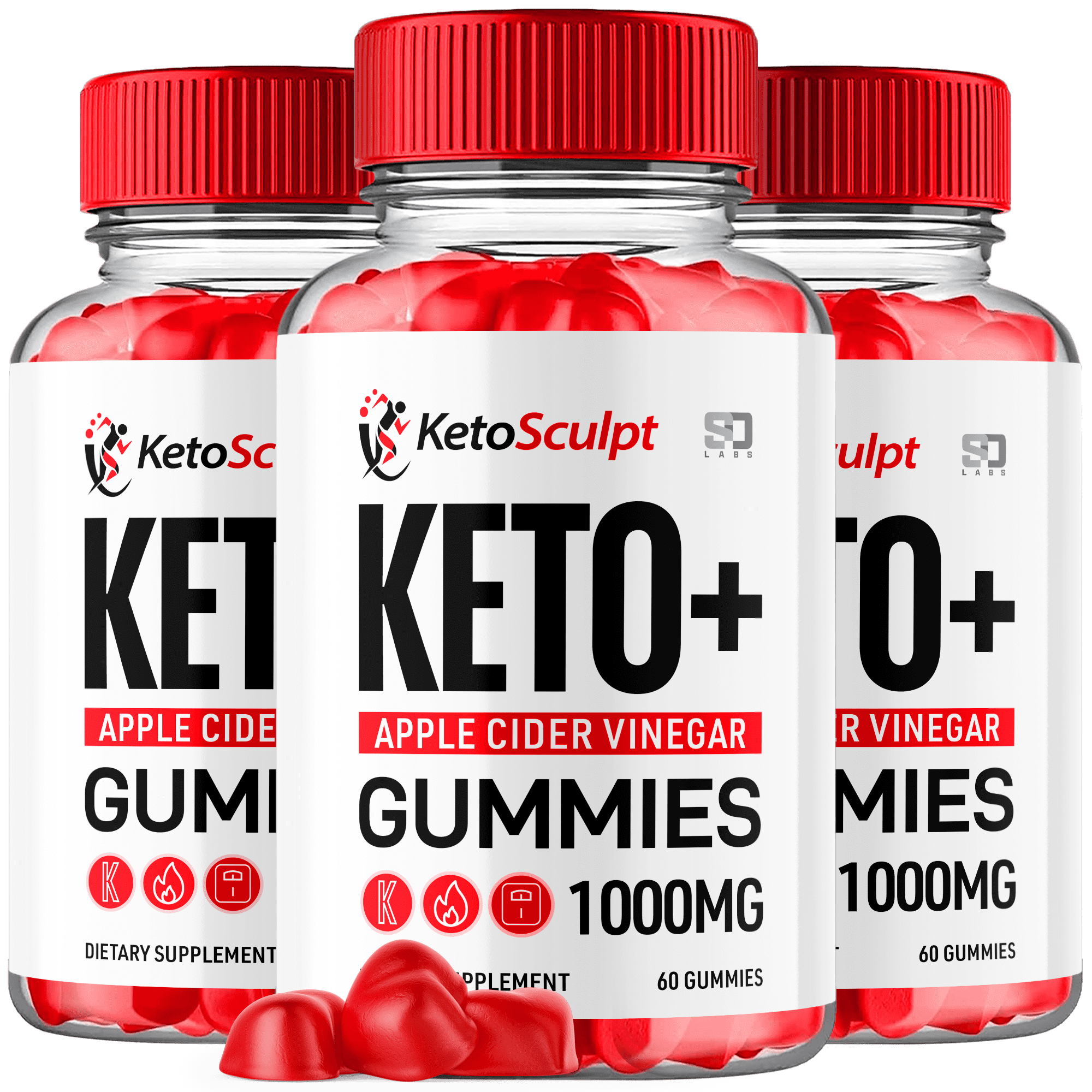 Keto Sculpt ACV Gummies Maximum Strength Weight Management Supplement 180 Gummies