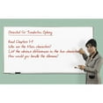 thumbnail image 2 of Ghent 24.0" x 36.0" Silver Aluminum Frame Non-Magnetic Whiteboard, 2 of 2